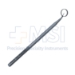 Thornton Low Profile Optical Zone Marker, 8mm, 1.5mm Ring Height, Beveled To Outside, Round Knurled Handle, Dull Finish, Overall Length 3-1/4" (80mm) - 5-0141-8.00