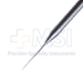 Thornton Phacoemulsification Spatula, Malleable Silver 0.5mm Tip, Serrated Round Handle, Short Handled For Use Through Side-Port Stab Incision, Overall Length 3-3/8" (86mm) - 5-1842