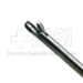 Tischler Cervical Biopsy Punch, Gold Plated Squeeze Grip Handle, Straight Jaw, Bite Size 3mm Wide x 7mm Long, Quick Lock Design, Overall Length 8-5/8" (220mm) - 232-H45-60