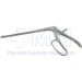 Tischler Cervical Biopsy Punch, Gold Plated Squeeze Grip Handle, Straight Jaw, Bite Size 3mm Wide x 7mm Long, Quick Lock Design, Overall Length 8-5/8" (220mm) - 232-H45-60
