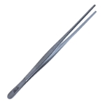 Tissue Forceps, 1 x 2 Teeth, Overall Length 10" (25cm) 