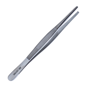 Tissue Forceps, 2 x 3 Teeth, Overall Length 6" (150mm) 