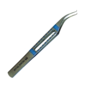 Barraquer Colibri Forceps, Titanium, 0.12mm, 1 x 2 Teeth, 6mm Tying Platforms, 2mm Long Tips, Square Grip Flant Handle, Overall Length 4-1/2" (115mm) 