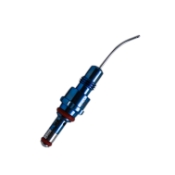I/A Tip, Titanium, Curved, 0.5mm Port Used With Silicone Sleeve, Overall Length 1-3/4" (45mm) 