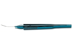 MICS Capsulorhexis Forceps, Titanium, 23ga Curved Shaft, Micro Grasping Tips 2506605,11/6/8762,K5-7651