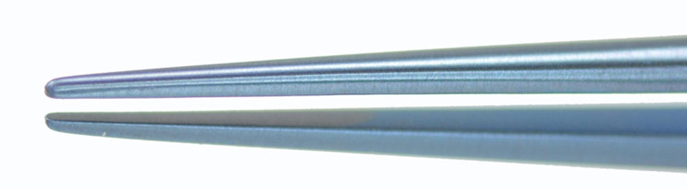 - Titanium Microsurgical Bayonet Forcep #AJ121T