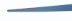 Microsurgical Bayonet Forceps, Titanium, Straight, 0.9mm Smooth Jaw, 8mm Round Diamond Knurled Handle, 1mm Guide Pin, Overall Length 8-1/4" (210mm) - AJ121T