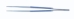 Microsurgical Debakey Style Forceps, Titanium, Straight 1.2mm Atrumatic Jaws, 8mm Round Diamond Knurled Handle, Overall Length 8-1/4" (210mm) - AD021T