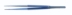Microsurgical Debakey Style Forceps, Titanium, Straight 1.2mm Atrumatic Jaws, 8mm Round Diamond Knurled Handle, Overall Length 8-1/4" (210mm) - AD021T