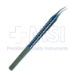 O'Gawa Style Suture Forceps, Titanium, Curved, 0.12mm, 1 x 2 Teeth, 6mm Platforms, Round Handle, Overall Length 4-1/3" (111mm) - TDK-3-538