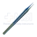 O'Gawa Style Suture Forceps, Titanium, Straight, 0.12mm, 1 x 2 Teeth, 6mm Platforms, Round Handle, Overall Length 4-1/3" (111mm) - TDK-3-537