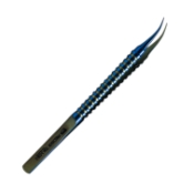 Suture Forceps, Titanium, Curved, 0.12mm, 1 x 2 Teeth, 6mm Tying Platforms, Overall Length 4-1/2" (115mm) 