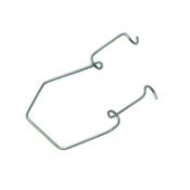 Kratz-Barraquer Eye Speculum, Gold, Open 14mm Blades, Dull Finish, Heavy 1mm Wire, 18mm Spread, Overall Length 1-5/8" (41mm) 