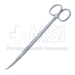 Toennis Scissors, Curved, Overall Length 7" (180mm) - 19-13295