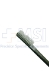 Tooth Brush Style Double Ended Cleaning Brush, Soft Nylon, Standard End, 3/16" High, Overall Length 7" (178mm), 3 Per Package - 12-3000