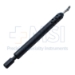 Trapazoid 2.8mm - 3mm Tapered Spear Black (CVD) Diamond Knife, Angled Dop Black PEEK Handle, Blade is 0.17mm Thick - PABD1183PA