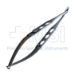 Troutman Katzin Corneal Transplant Scissors, Curved Left, With Lock, Small Blades, With Stop, Three Hole Handle - 11-5-3121