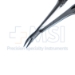 Troutman Needle Holder, Curved, Without Lock, 15mm Mid-Screw To Tip, Knurled Handle, Overall Length 4-7/8" (125mm) - 11-7-4361