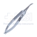 Troutman Needle Holder, Curved, Fien 9mm Jaws, With Lock, Flat Wide Serrated Handle, Overall Length 5-1/8" (130mm) - 5-4940-XWH