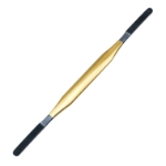 Rasp, TC, Double Ended, Grit 1 & 2, Very Fine & Fine, Gold Plated Handle For TC Identification, Overall Length 8-1/2" (216mm) 