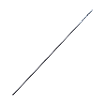 Twist Drill Bit, Round Drill Chuck End, 1.5mm Diameter, 17mm Flute, Overall Length 5" (127mm) 