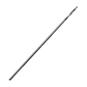 Twist Drill Bit, Round Drill Chuck End, 2.5mm Diameter, 23mm Flute, Overall Length 5" (127mm) 