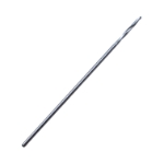 Twist Drill Bit, Round Drill Chuck End, 2.7mm Diameter, 30mm Flute, Overall Length 5" (127mm) 