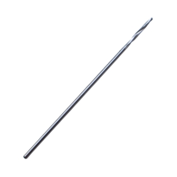 Twist Drill Bit, Round Drill Chuck End, 2.7mm Diameter, 30mm Flute, Overall Length 5" (127mm) 
