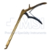 Two Tone Ferris Smith Kerrison Rongeur, Titanium Nitrite Body, 40 Degrees Upbite, 5mm Bite, 10mm Opening, Ejector, Standard Footplate, Shaft Length 8" (203.2mm) - 1412-5364-85BX
