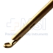 Two Tone Ferris Smith Kerrison Rongeur, Titanium Nitrite Body, 40 Degrees Upbite, 6mm Bite, 10mm Opening, Ejector, Standard Footplate, Shaft Length 8" (203.2mm) - 1412-5364-86BX