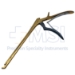 Two Tone Ferris Smith Kerrison Rongeur, Titanium Nitrite Body, 40 Degrees Upbite, 6mm Bite, 10mm Opening, Ejector, Standard Footplate, Shaft Length 8" (203.2mm) - 1412-5364-86BX