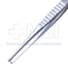 USA Tissue Forceps, 1 x 2 Teeth, Straight, Overall Length 5" (127mm) - 21-11130