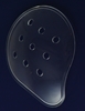 Universal Eye Shields Clear Plastic 500 per Package 