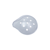 Universal Eye Shields, Clear Plastic, 8 Holes, 100 per Package 