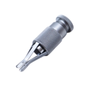 Universal Trephine Handle, Round Knurled Handle, Adjustable Finger-Like Tips, Used With Disposable Trephine Blades Series SDTL SDTS 805847,May-06,08-10249,E3095