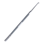 Urretts-Zavalia Depressor / Fixation Pick, Sufficient Sharpness, Serrated Flat Handle, Polished Finish, Overall Length 4-3/4" (120mm) 1576874,May-17,E5106