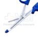 Medicut Utility Scissors, Blue, Overall Length 5-1/2" (140mm) - 321B
