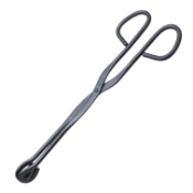 Utility Sterilizer Grasping Forceps, Straight, Overall Length 8" (203mm) 