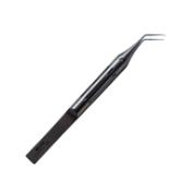 Utrata Capsulorhexis Forceps, 11mm Extra Thin Shanks, Extremely Fine Grasping Tips, Ergonomic Fenestrated Handle  