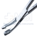 Van Doren Uterine Biopsy Punch Forceps, Angled Shanks, Overall Length 10" (250mm) - 712-2041BX