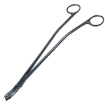 Van Doren Uterine Biopsy Punch Forceps, Angled Shanks, Overall Length 10" (250mm) 