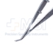 Vannas Scissors, Angled Forward, 6mm Blade Length, Overall Length 3" (78mm) - 11-5-6131