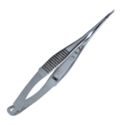 Vannas Scissors, Straight, Sharp Tips, 5mm Long Blades, 10mm Mid-Screw To Tip, Serrated Handle, Overall Length 3-1/4" (83mm) 1538346,11/5/6111,K4-5000,08-03508,E3386