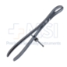 Verbrugge Bone Holding Forceps, 11mm Wide Jaws, Long Ratchet, Engaged Maximum Opening 48mm, Overall Length 10-1/2" (260mm) - D7124