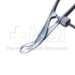 Verbrugge Bone Holding Forceps, Self Centering, 3mm Wide Jaws, Speed Lock, Maximum Opening 25mm, Overall Length 6" (152mm) - D7090