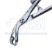 Verbrugge Bone Holding Forceps, Self Centering, 7mm Wide Jaws, Speed Lock, Maximum Opening 45mm, Overall Length 7-1/2" (190mm) - D7092