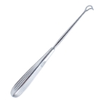 Vogel Adenoid Curette, Infant, Small, Curved, 9 x 12mm Cup, Overall Length 8-1/2" (214mm) 
