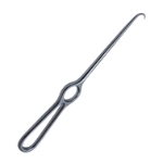 Volkmann Retractor, 1 Prong, Sharp, 10mm Deep, Finger Ring Handle, Overall Length 8-1/2" (216mm) 