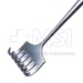 Volkmann Retractor, USA Pattern (Ring), 6 Prongs, Sharp, 28mm x 10mm, Overall Length 8-1/2" (216mm) - 311304J
