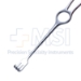 Volkmann Retractor, 3 Prongs, Sharp, 13mm Wide x 10mm Deep, Ring Handle, Overall Length 8-1/2" (216mm) - E2262